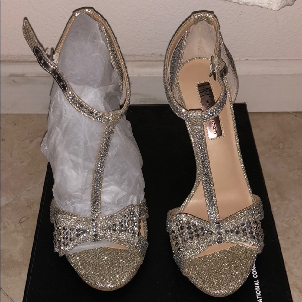 Inc open toe heels